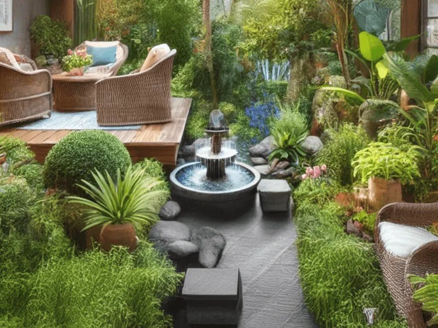 เทคนิคการจัดสวนในบ้านเพื่อสร้างบรรยากาศสดชื่น