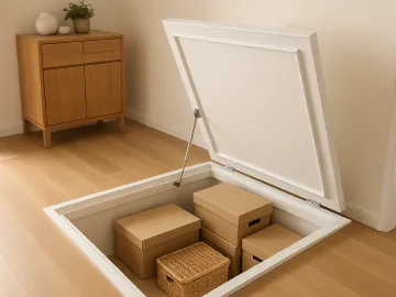 เนียนกริ๊บ เก็บของลับๆ: ไอเดียสร้างพื้นที่เก็บของแบบซ่อน สวยด้วย ใช้ดีด้วย!