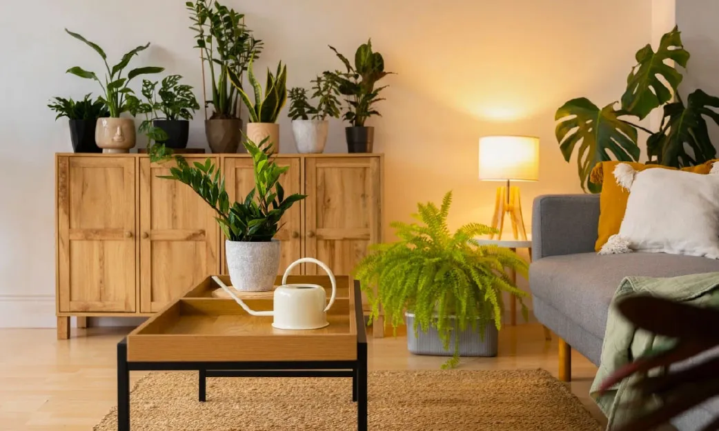 สวนในบ้าน สงบกาย สบายใจ: เติมความผ่อนคลายด้วยพืชและองค์ประกอบธรรมชาติ