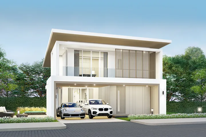 ฉัตรเพชร บายพาส-แอร์พอร์ต (บ้านเดี่ยว 2 ชั้น M1)